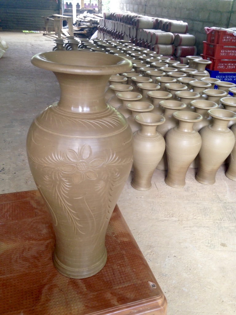 Vicki Finkel Ceramics Vicki in Sri Lanka Ceramics Studio