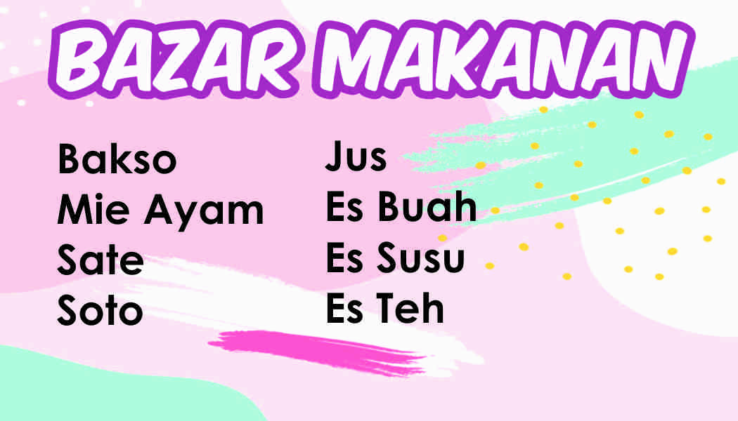 Membuat Desain Kupon Bazar Makanan Menggunakan Aplikasi