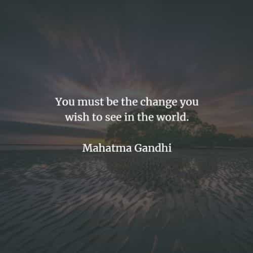 75 Change the world quotes and making a difference