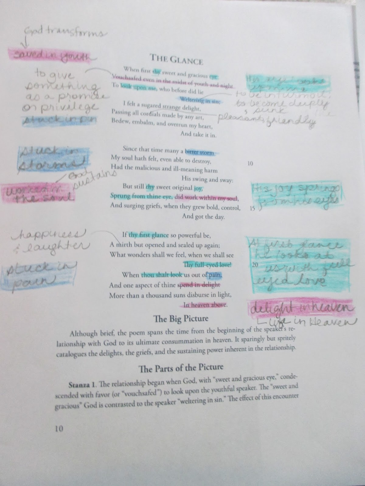 Glimpses analysis essay 06 picture