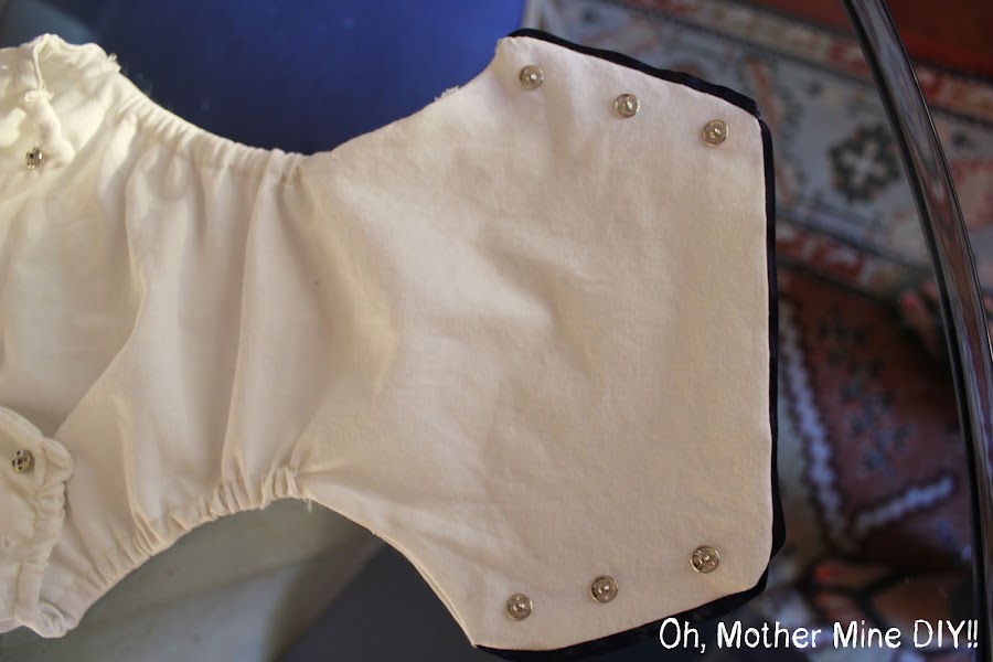 diy cubre pañales bebé