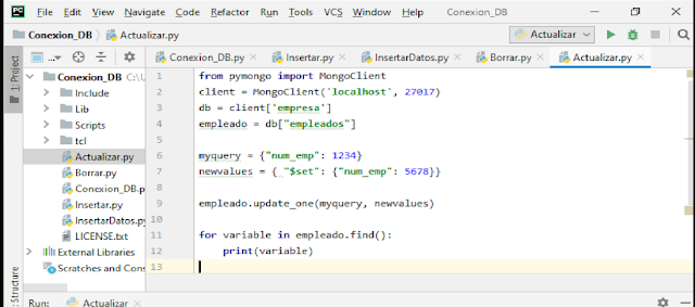 Armando Hdez Leal: Actualizar una base de datos desde Python