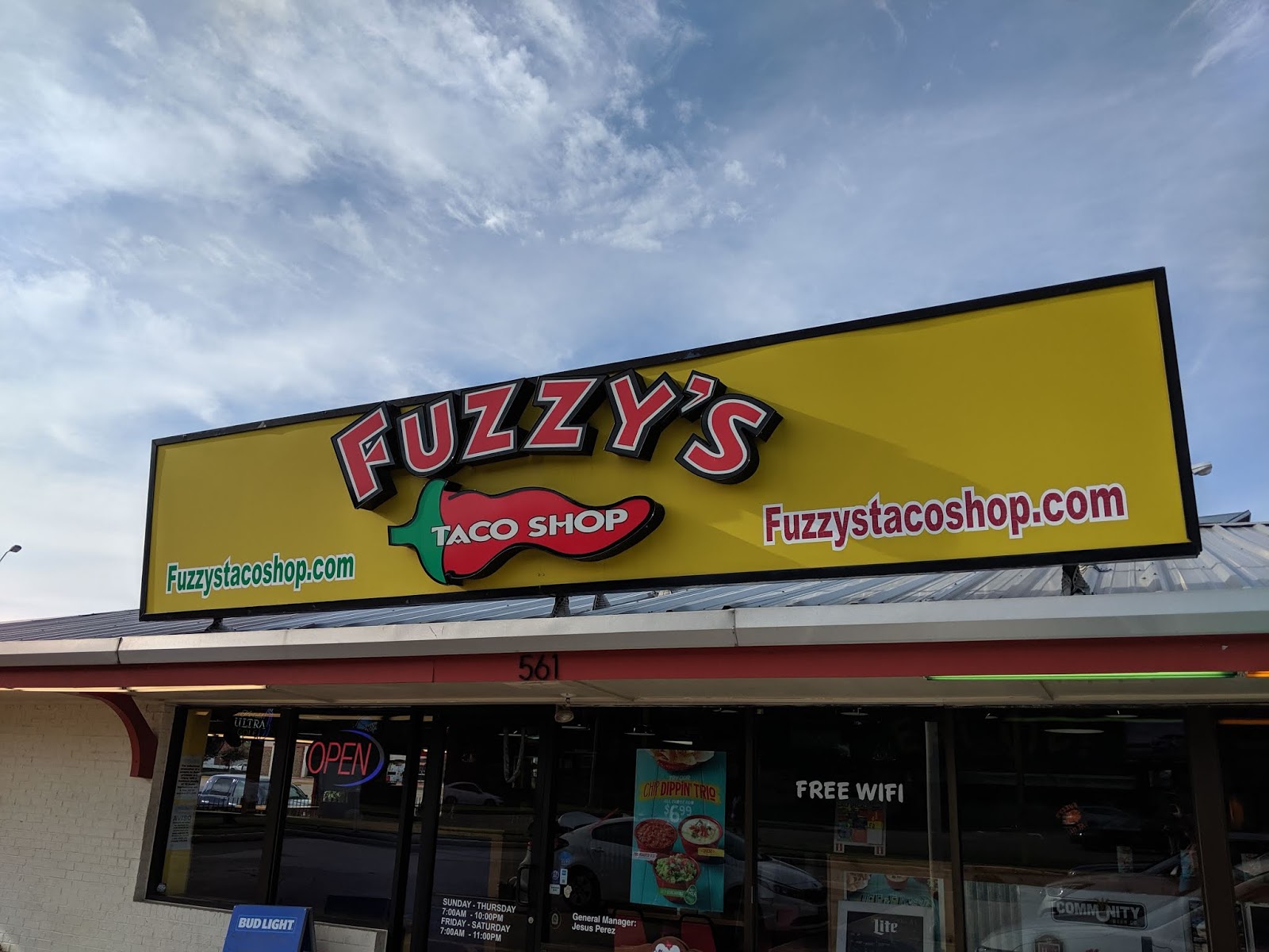 Richardson TX Fuzzy's Taco Shop for Breakfast
