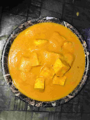 Butter Paneer Recipe