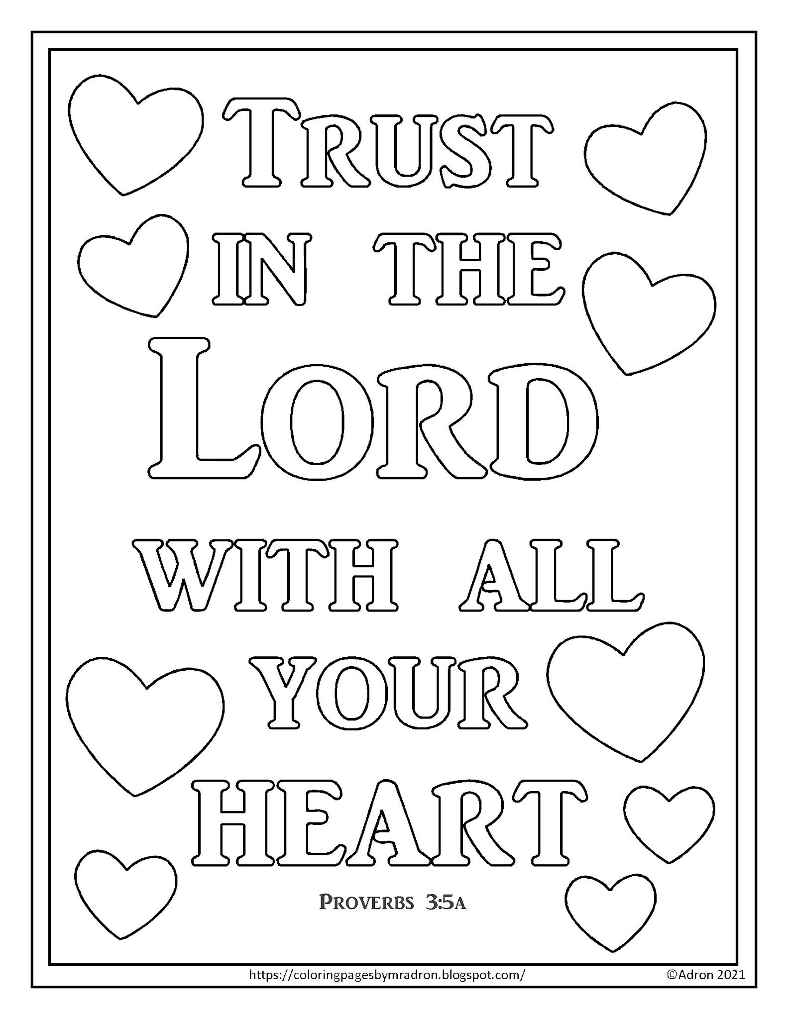 Proverbs 5 Coloring Pages