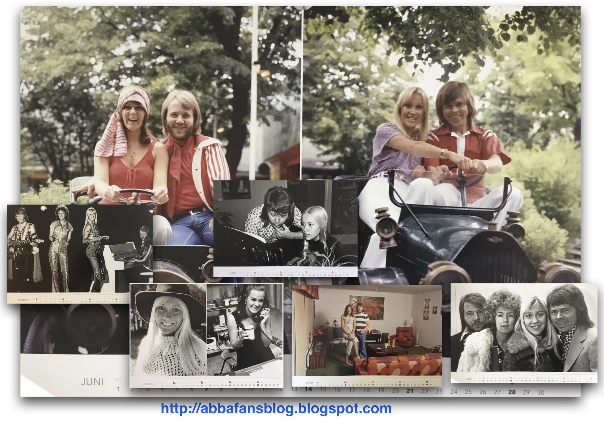 ABBA Fans Blog 2020 ABBA Calendar Part 1