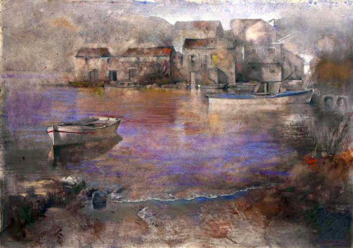 Ljubo Popadic Балканский художник