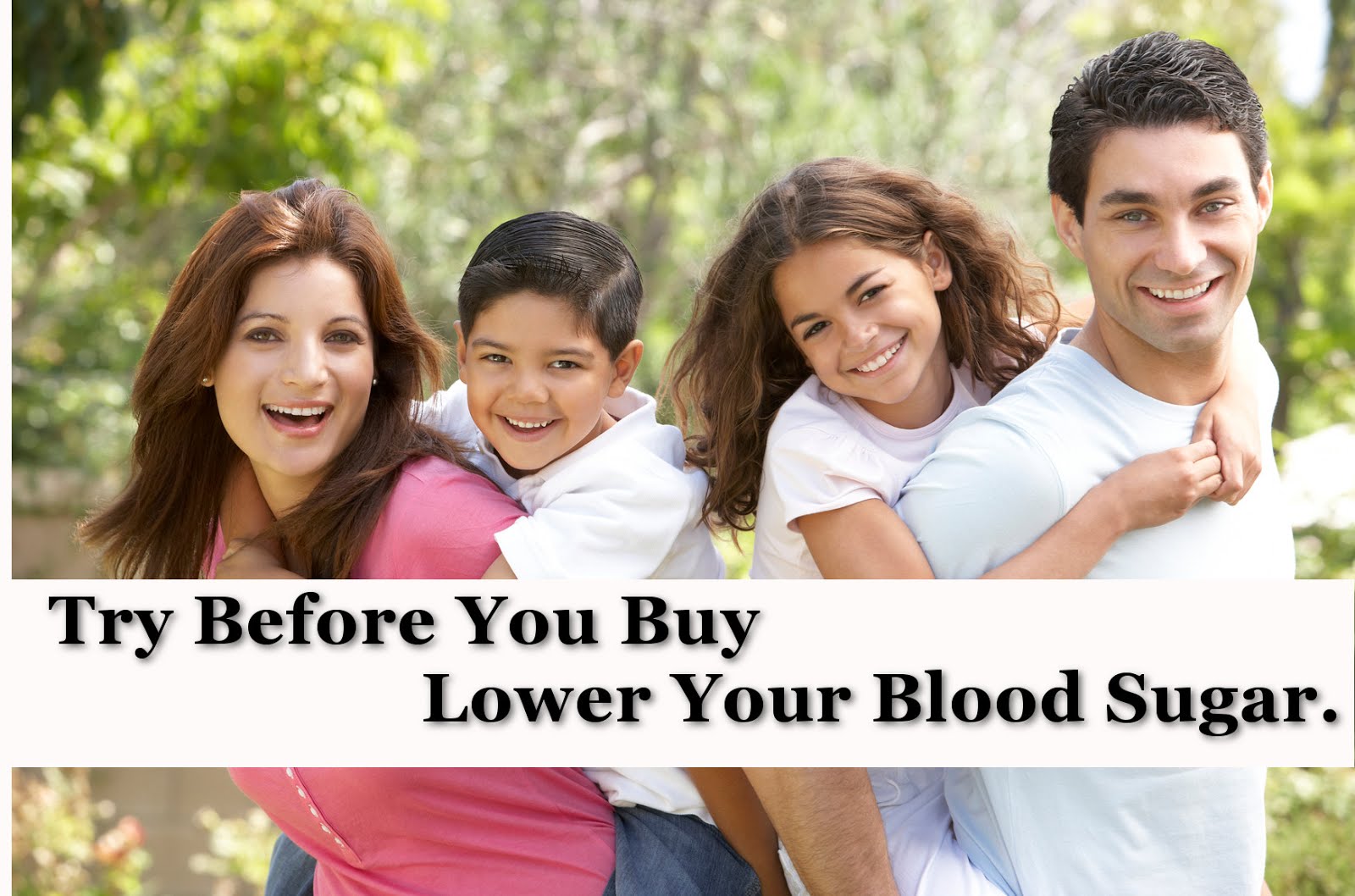 Lower your blood sugar