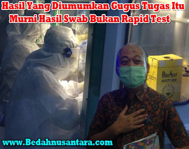 Santoso: 201 Kasus Terkonfirmasi Positif, Adalah Orang Dengan Terinveksi Covid-19 1 201%2Bhasil%2BSwab