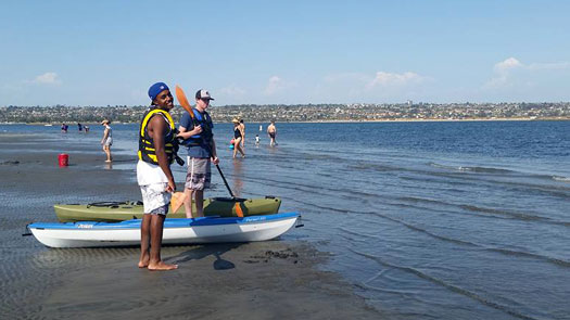 San Diego Kayaking for Health and Fun - Photo by Myrna Duen