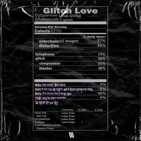 Bluewoods, Dj Sparrow – Glitch Love – Single