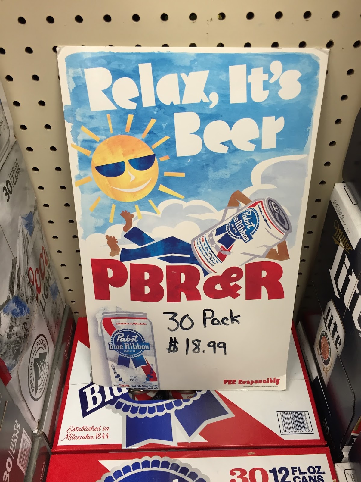 Beer Of The Week Pabst Blue Ribbon