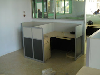 Harga Meja Sekat kantor Cubicle Workstation Permeter + Furniture Semarang