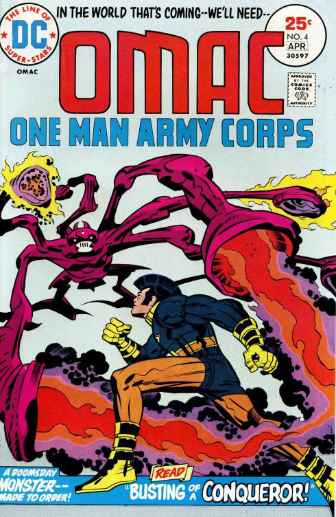 Omac John Rico Un universo de Ciencia Ficción: 1974- OMAC - Jack Kirby, John Byrne