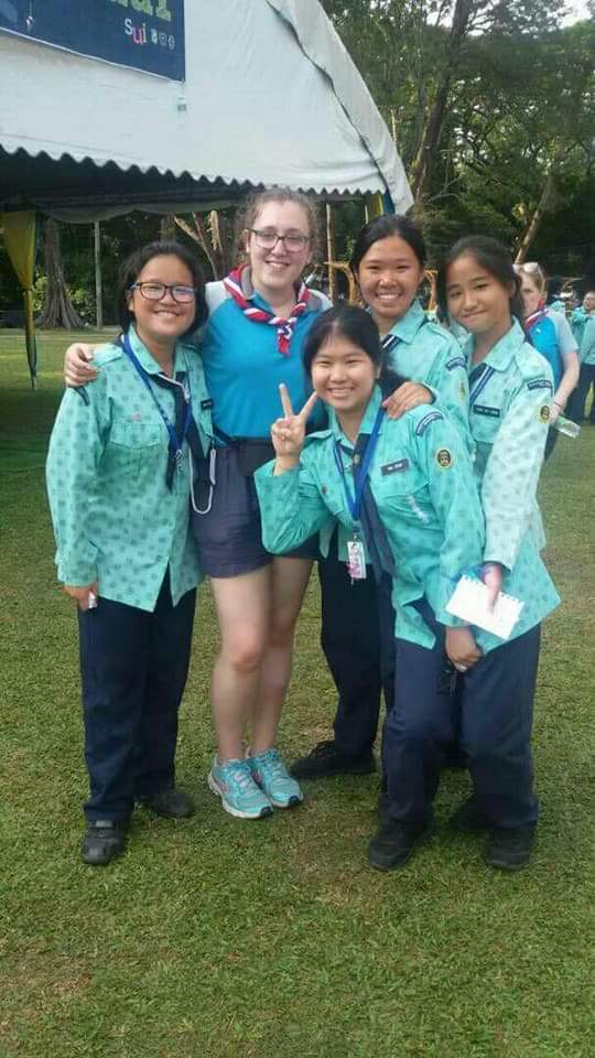 Pusat Sumber Sekolah SMK SIMPANG EMPAT Girl Guide International Camp 2018