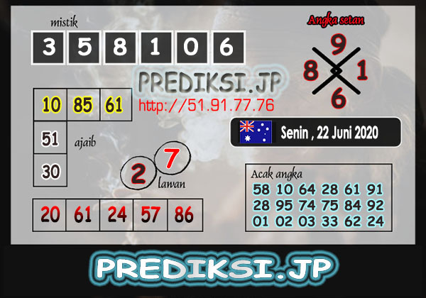Prediksi Togel Sd Senin 22 Juni 2020 Master Sydney Prediksi Jp