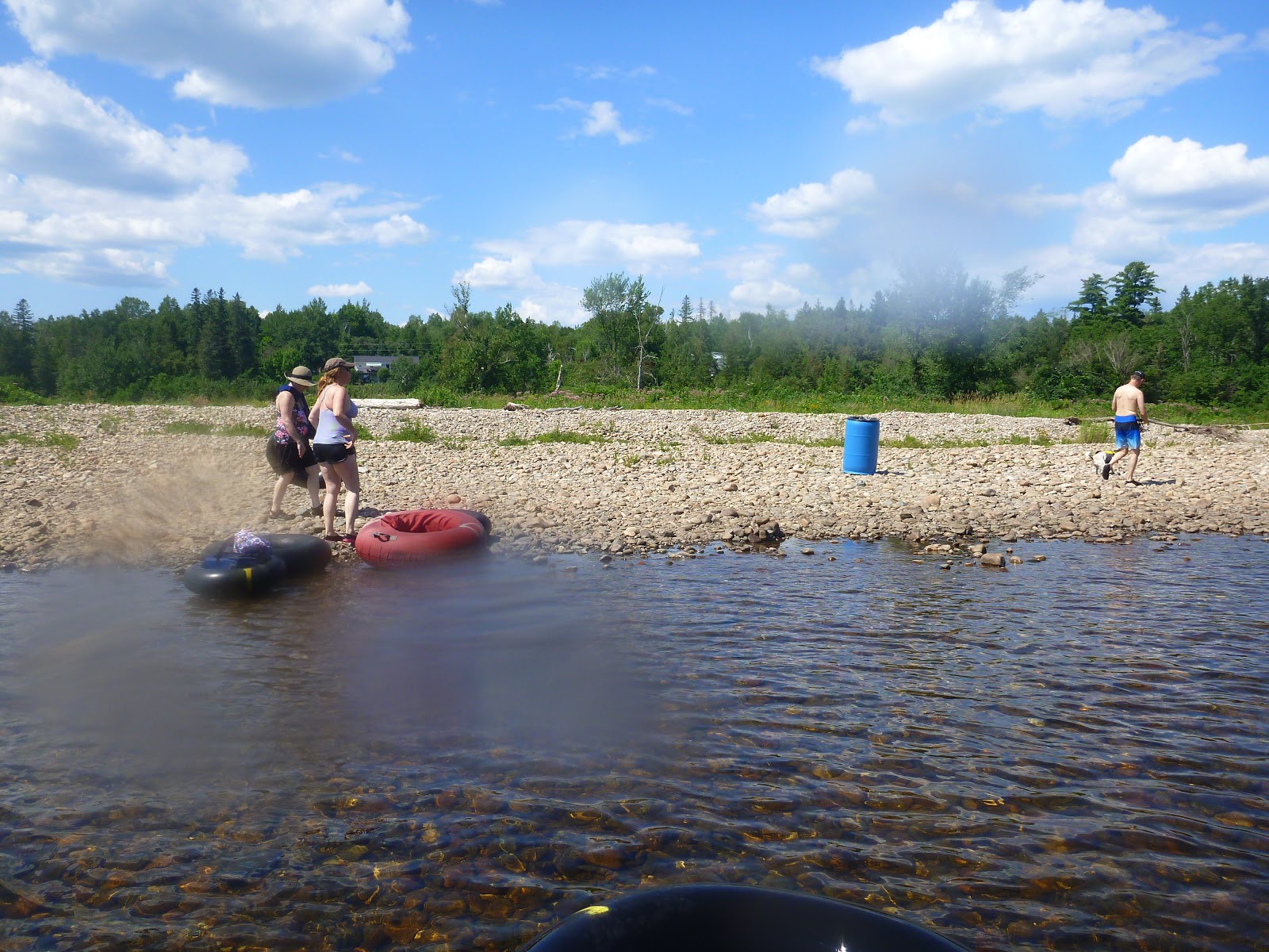 Ride Reports and Other Drivel 2020 Tubing down the Little West