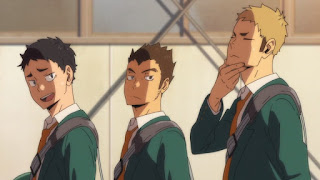 茂庭 要 | 鎌先靖志 | 笹谷武仁 Hellominju.com : ハイキュー!! アニメ 第4期 8話 チャレンジャー (烏野vs伊達工) | Haikyuu!! Season4 Ep.8 Haikyuu!! "Challenger" | Hello Anime !