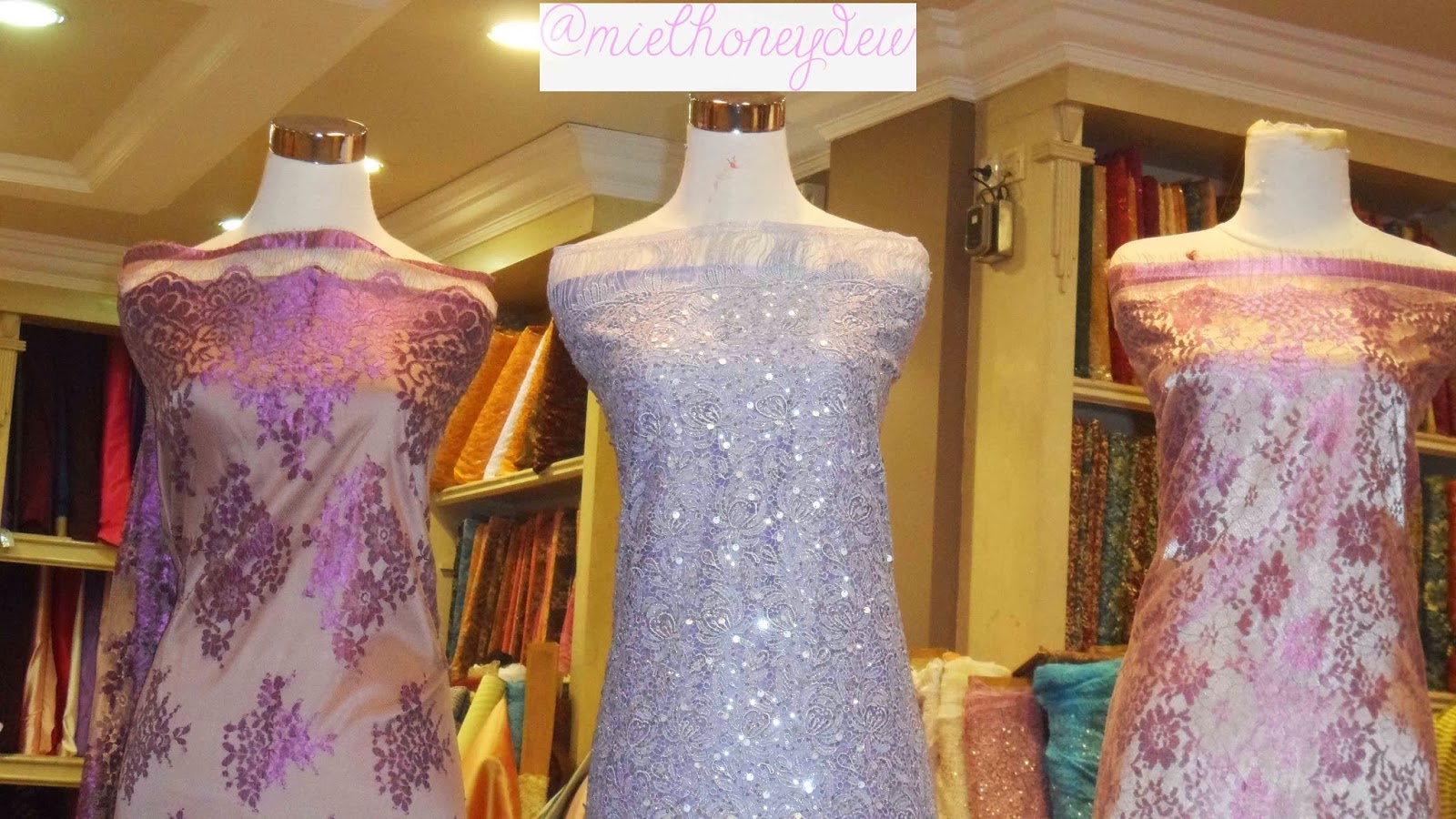  MIELHONEYDEW Kain Seragam Pernikahan Wedding 14.2