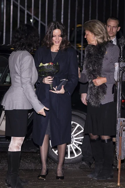 Princess Sofya of Sweden attended a commemoration ceremony at Stockholm Synagogue, which is organized in connection with Holocaust Memorial Day.