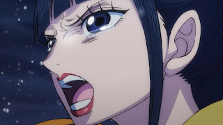 ワンピースアニメ 993話 | 残雪の菊の丞 お菊 | ONE PIECE KIKUNOJO OKIKU