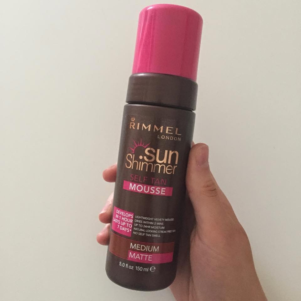 The Trend Journey Rimmel Self Tan Mousse Review