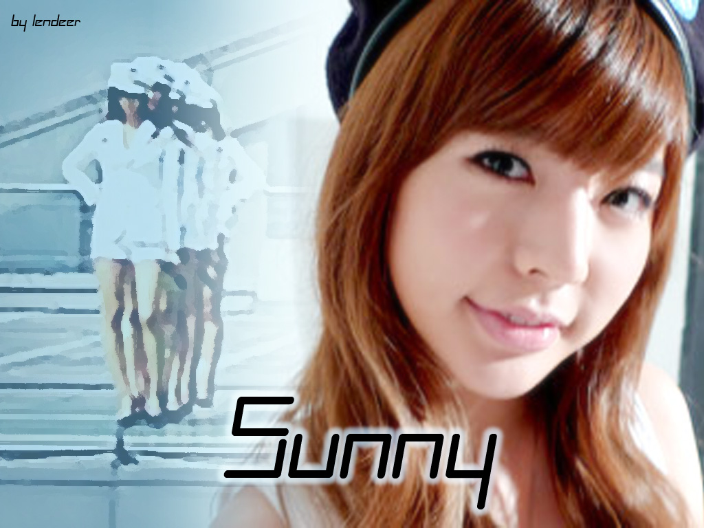 Library Wallpapers: Beautiful Sunny SNSD Girl