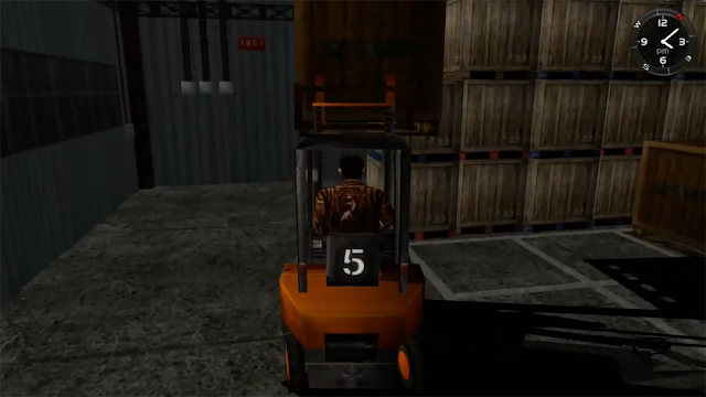 Forklifting in Shenmue I