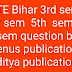 Question bank of 1st, 2nd, 3rd, 4th 5th & 6th sem