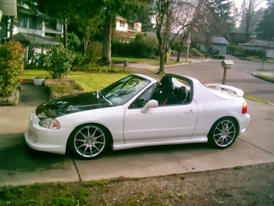 Honda Del Sol White