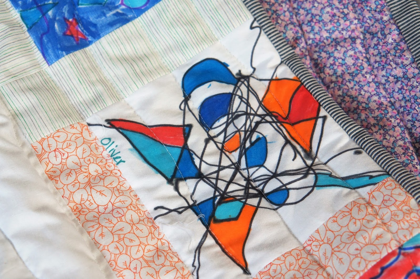 Ball Hank n' Skein First Grade "Modern Art Quilt"