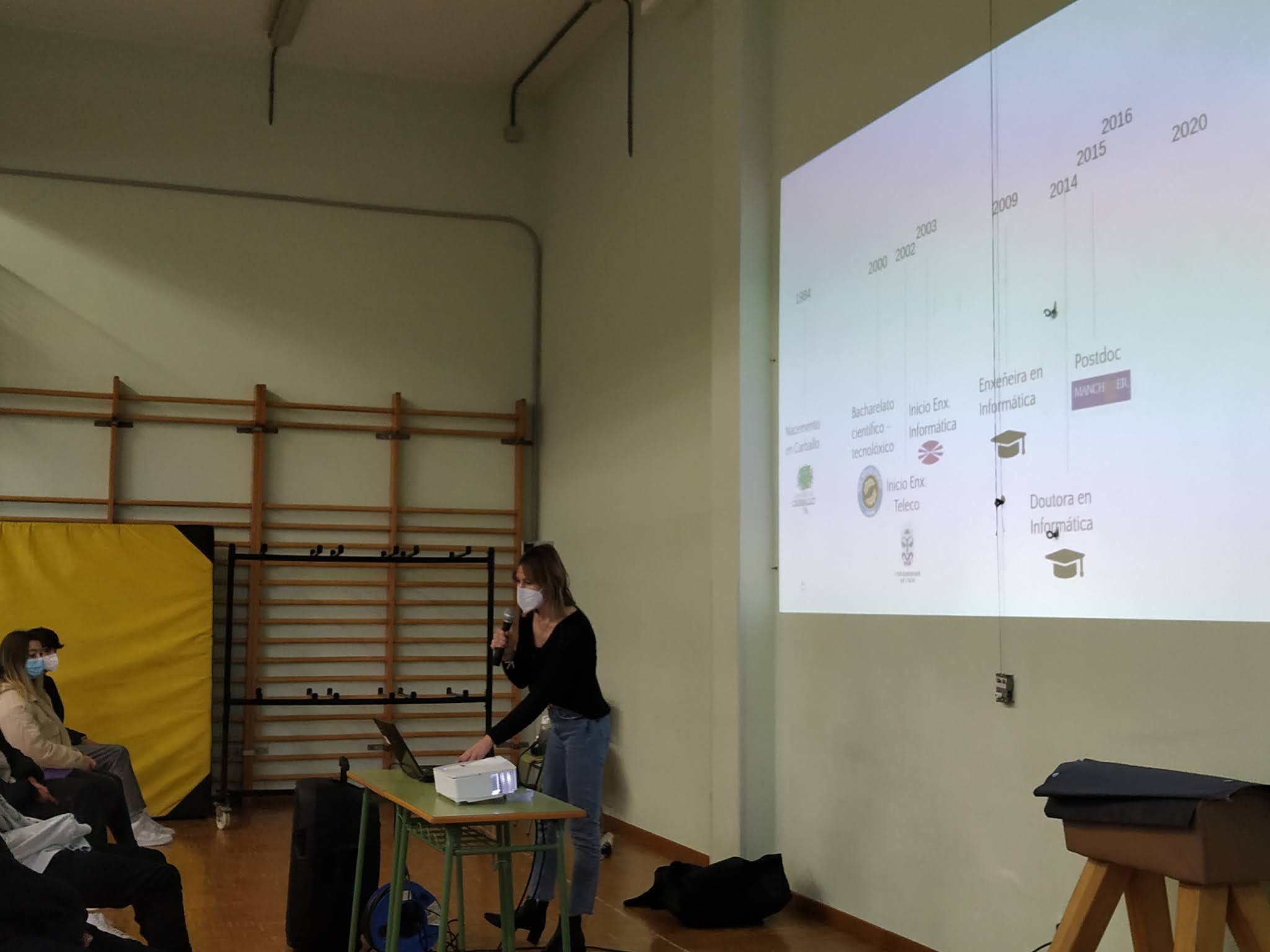 Entrevista a Verónica Bolón Canedo con motivo do 11 de febreiro