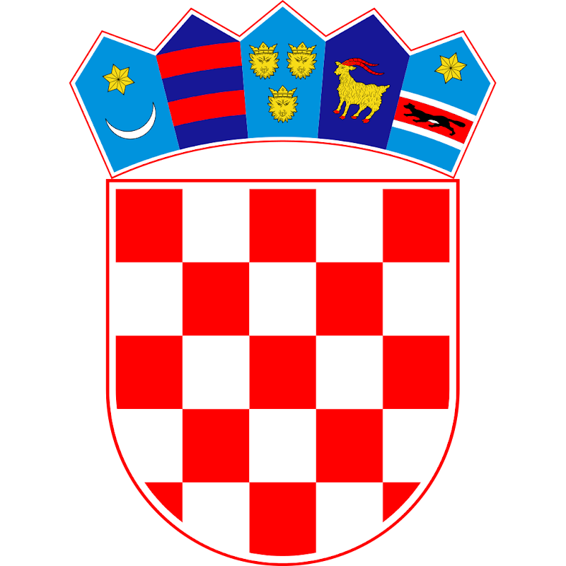 Logo Gambar Lambang Simbol Negara Kroasia PNG JPG ukuran 800 px