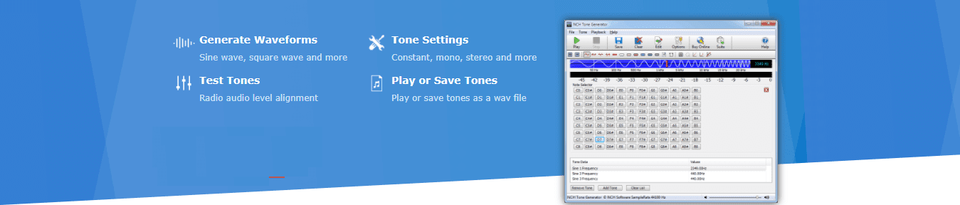 Tone Generator Software Registration Code 