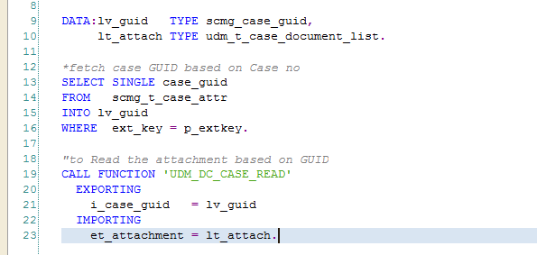 SAP ABAP Central: Upload & Download Attachments in Dispute Management(FSCM)