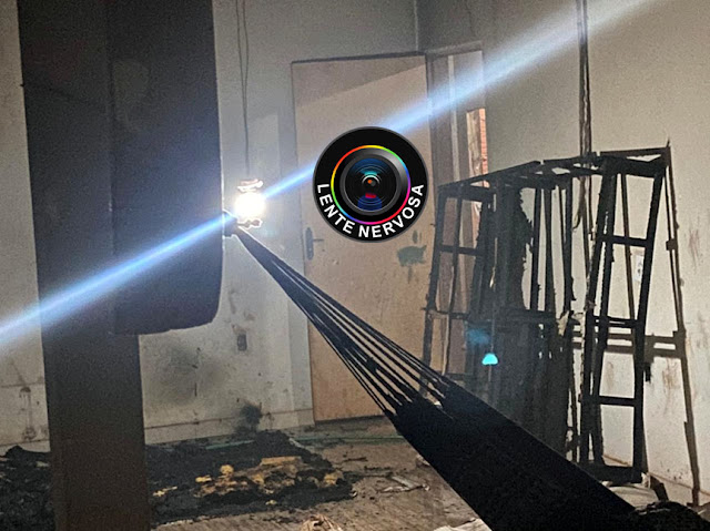 Usuário de drogas ateia fogo dentro de casa no Bairro Universitário