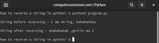 How To Reverse A String In Python How To Reverse A String In Python