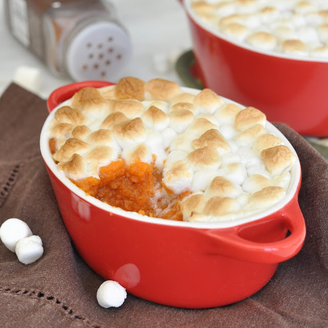 Cooking with Manuela: Thanksgiving Sweet Potatoes with Marshmallows