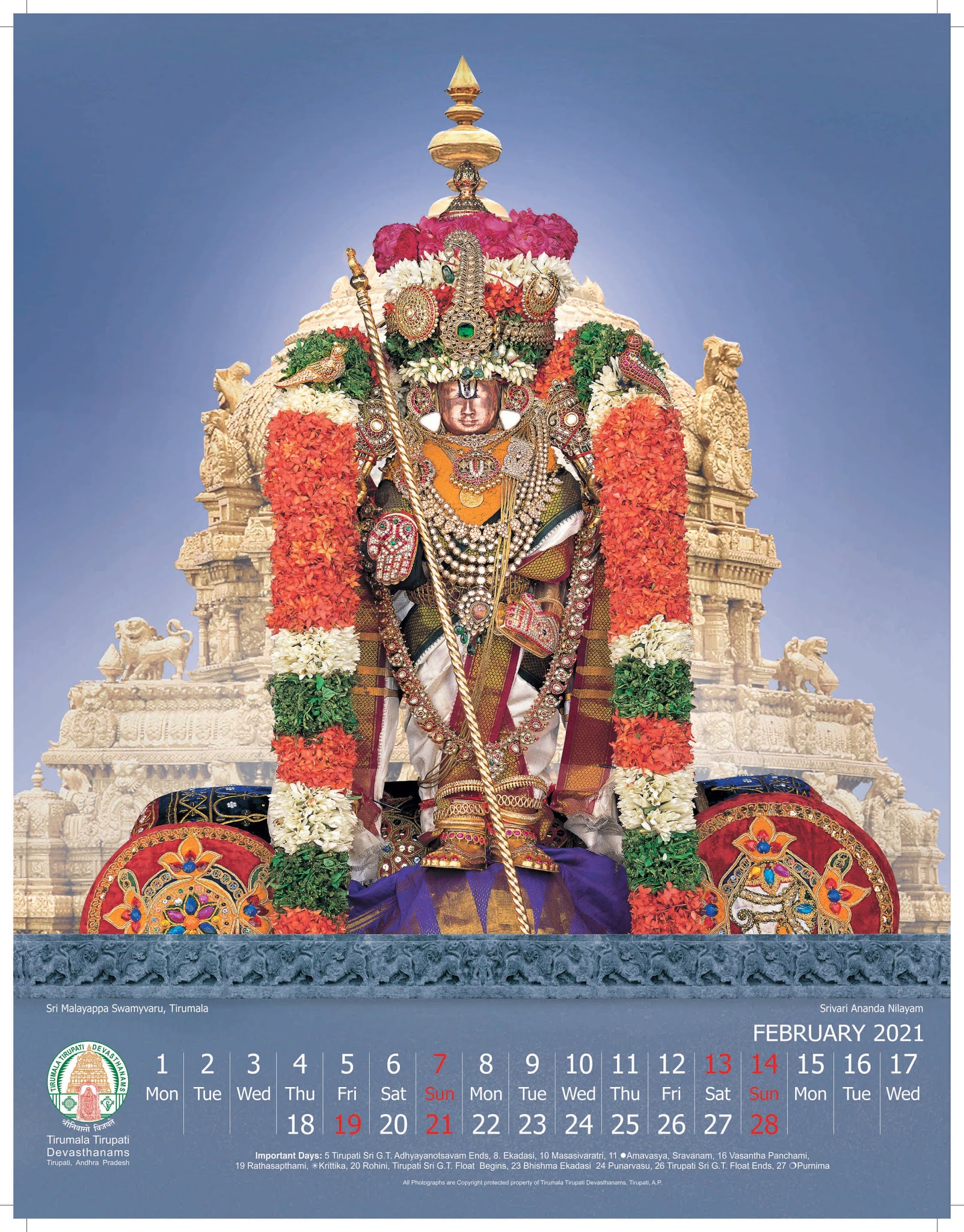 TTD Calendar 2021 Pdf Online TTD Telugu Panchangam
