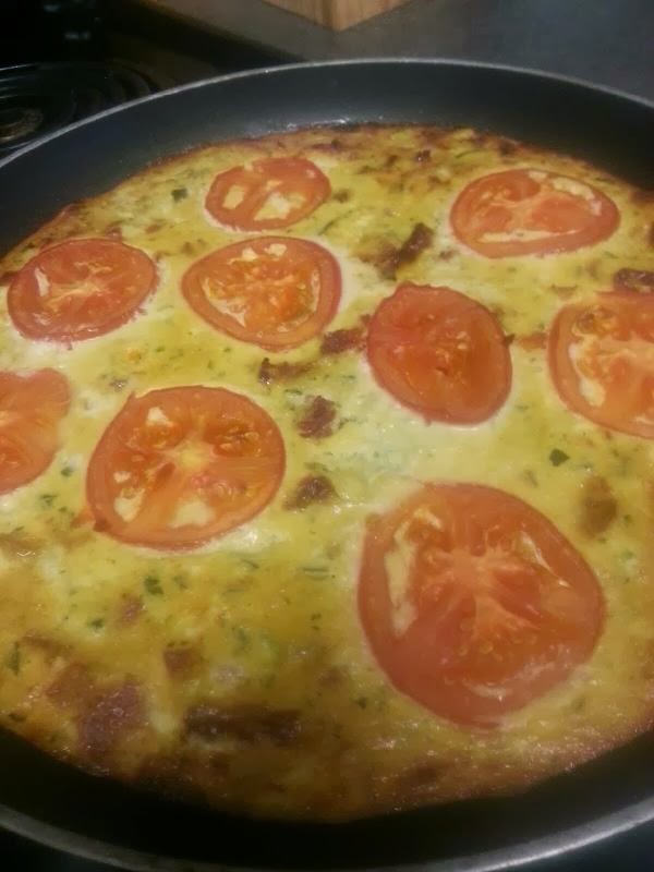 The Swedish Cavegirl Paleo Sundried Tomato Frittata