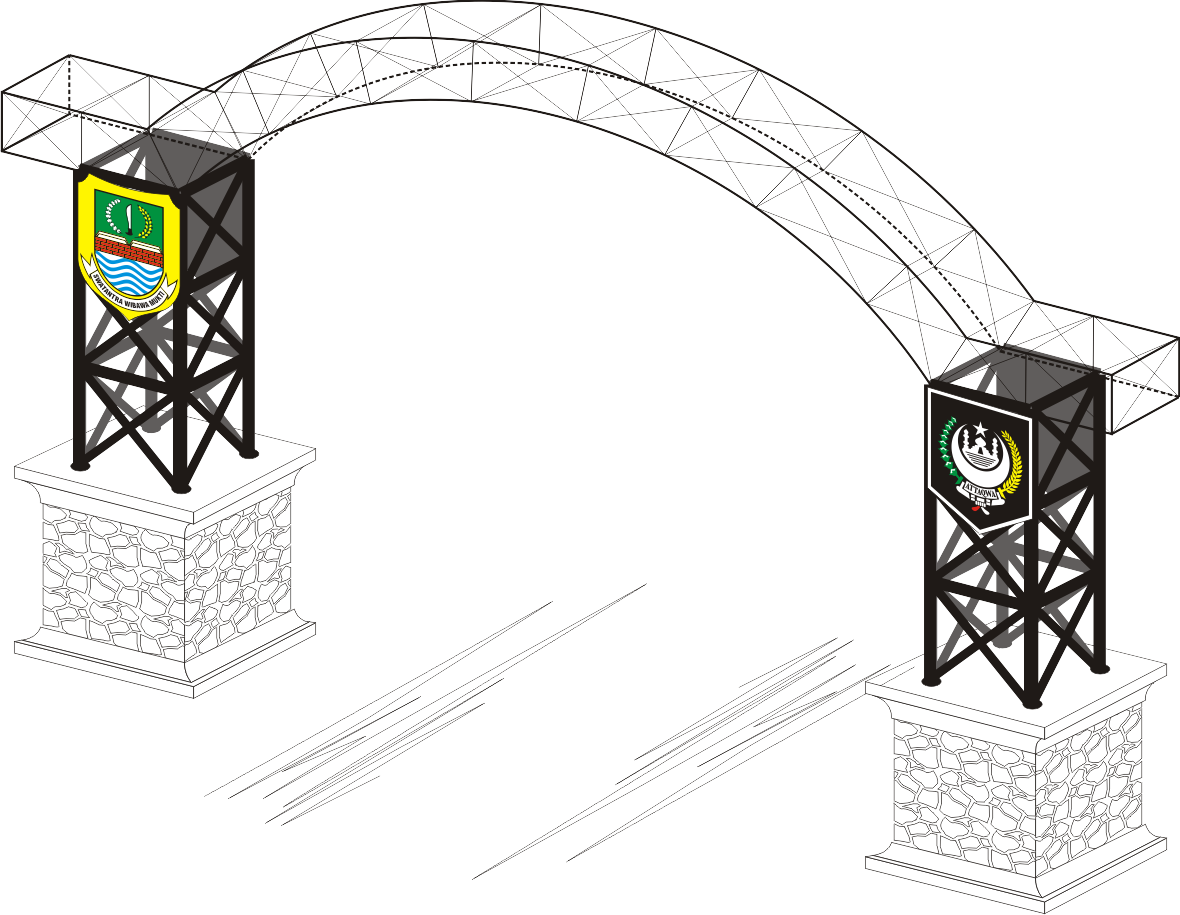Gapura Desa Merah Krem Gapura Desa Menara Png Transpa - vrogue.co