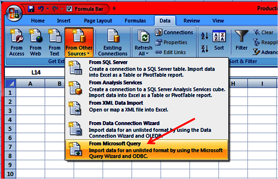 Cara Menciptakan Data Source Excel Dengan Microsoft Query TUTORIAL CUY