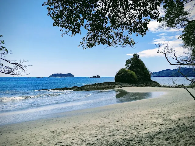 Costa Rica Itinerary: Beach at Manuel Antonio National Park
