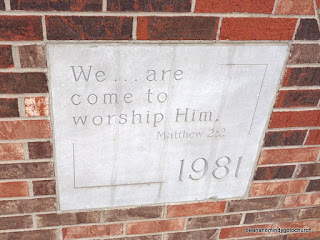 cornerstone at Evangel College in Springfield cornerstone at Evangel Colege in Springfield
