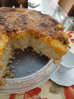 Bolo de Abóbora com Coco