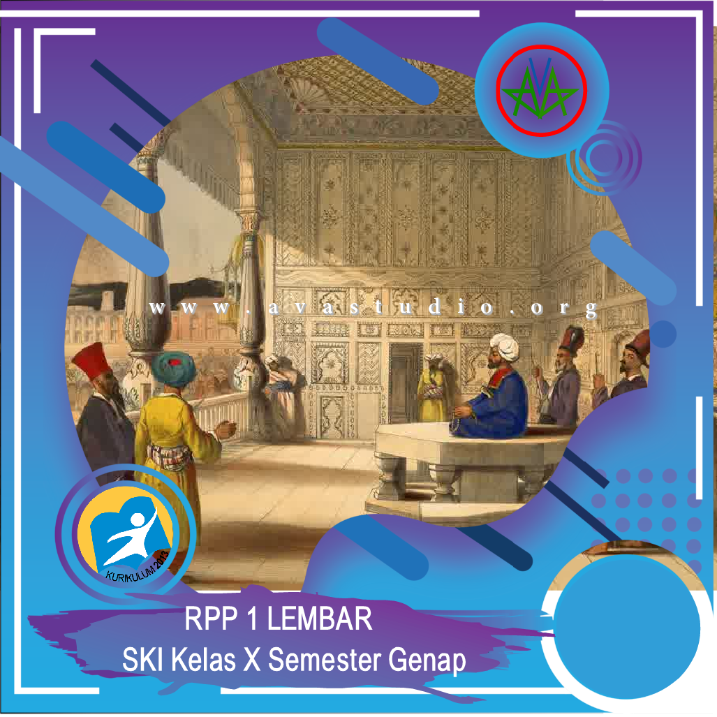 RPP 1 Lembar SKI Kelas X SMA/MA Semester 2 Kurikulum