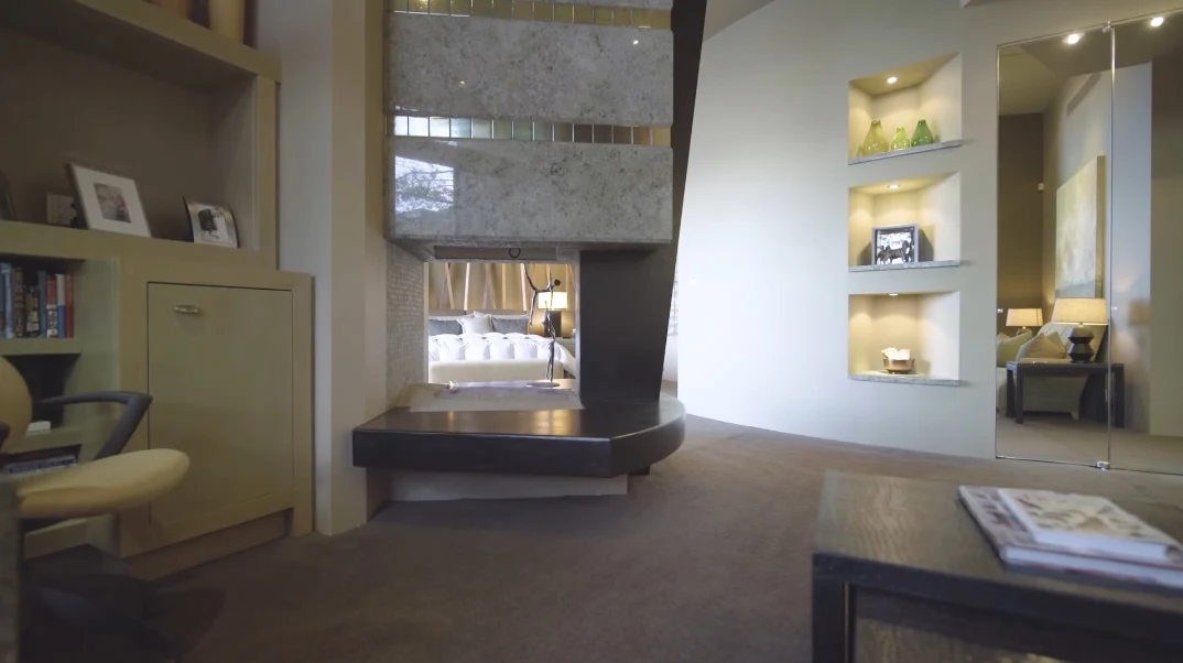 41 Interior Design Photos vs. 45 Sky Ridge Rd, Rancho Mirage, CA Luxury Modern Rustic Home Tour
