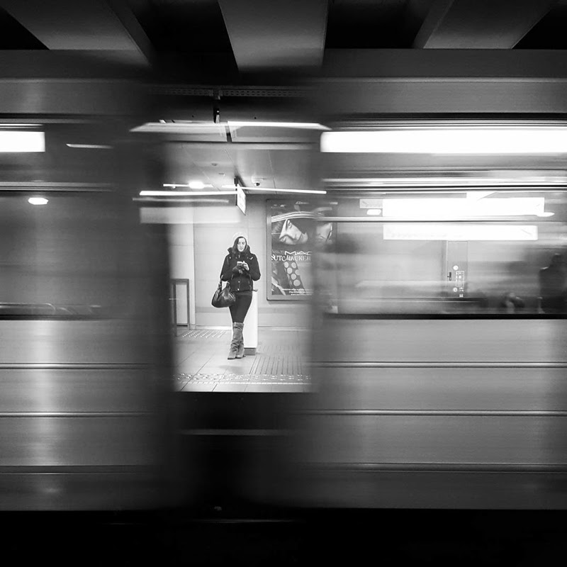 Photography Subway Series from Brussels by Gregory Autiquet