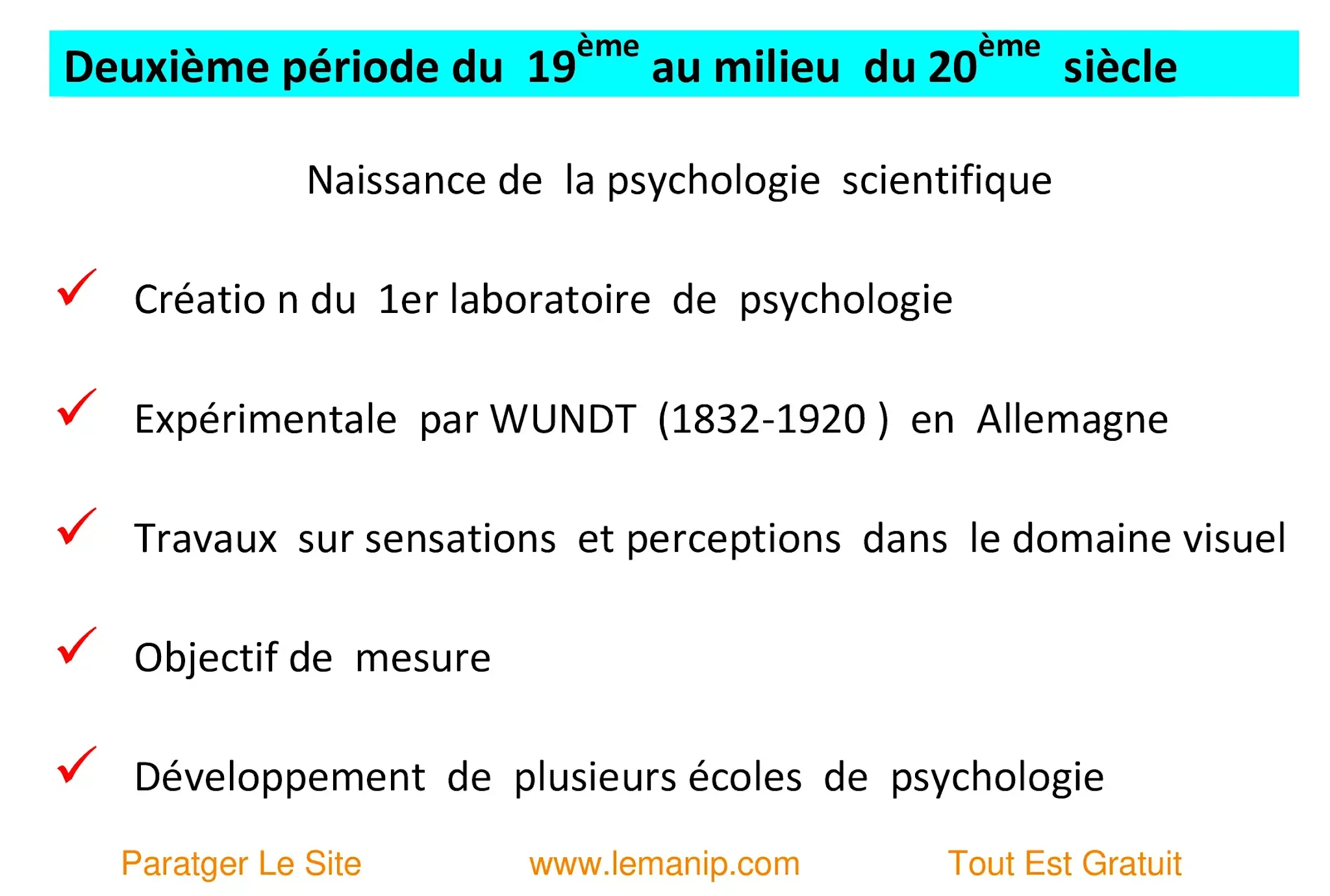 Deuxième période du 19ème  siècle  au milieu du 20ème siècle