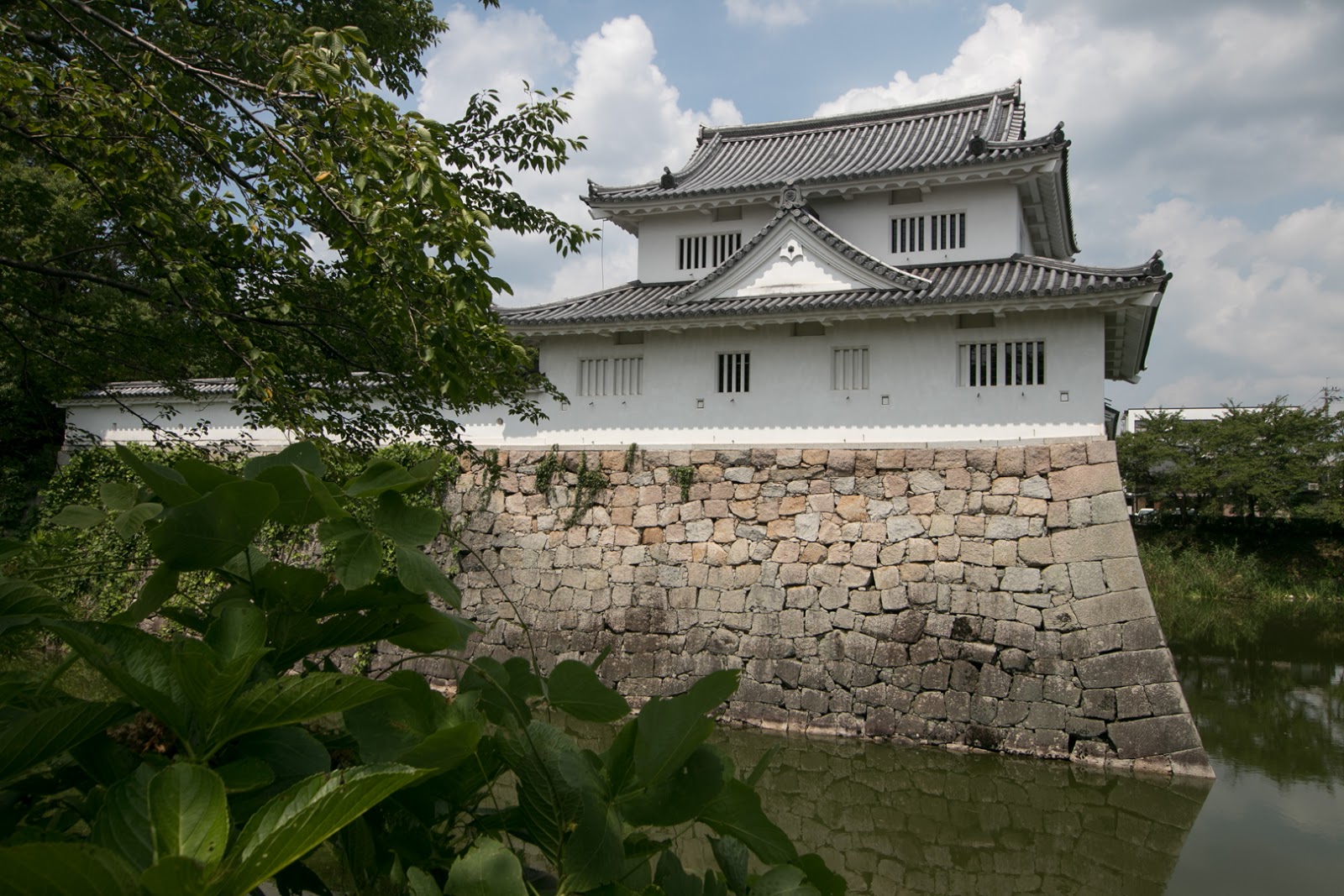 Minakuchi Castle Lodging castles of rulers at posting towns of major